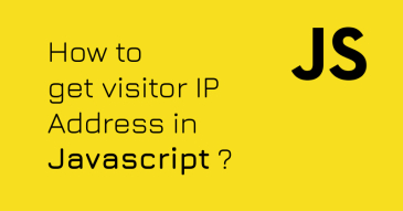 How to get visitor IP Address using Javascript?